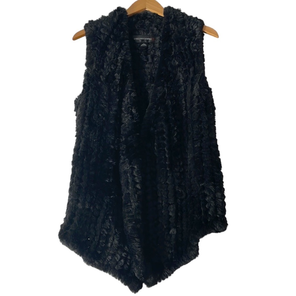 Colleen Lopez Faux Fur Shrug